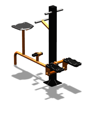 Уличный тренажер "Вело Степпер" УТ319 в Екатеринбурге