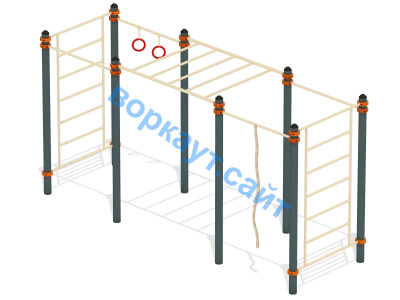 Воркаут комплекс гимнастический  ВС-24 в Екатеринбурге