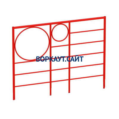 Шведская стенка с кольцами МАФ 3502 в Екатеринбурге