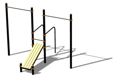 Спортивный комплекс воркаут ВС-132 в Екатеринбурге
