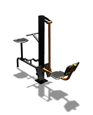 Уличный тренажер "Жим ногами Вело" УТ330 в Екатеринбурге