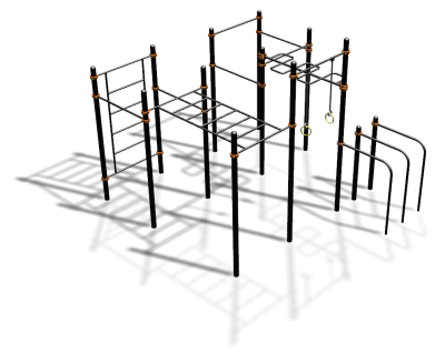 Спортивный комплекс воркаут ВС-150 в Екатеринбурге