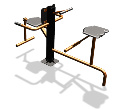 Уличный тренажер "Флекс Твистер сидя" УТ343 в Екатеринбурге
