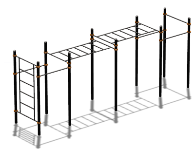 Спортивный комплекс воркаут ВС-75 в Екатеринбурге