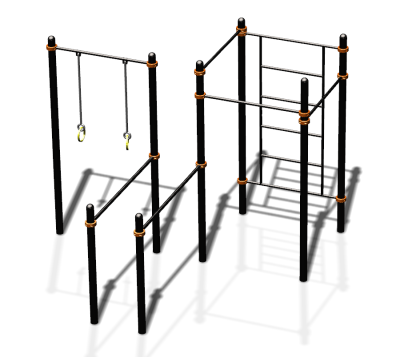 Спортивный комплекс воркаут ВС-110 в Екатеринбурге