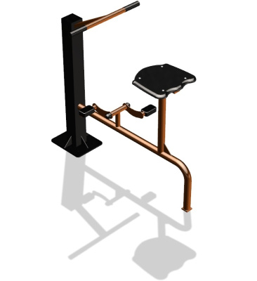Уличный тренажер "Вело одинарный" УТ 117 в Екатеринбурге