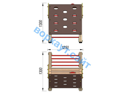 Детский спортивный комплекс ДСК 3202 в Екатеринбурге