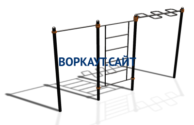 Спортивный комплекс воркаут ВС-129 в Екатеринбурге