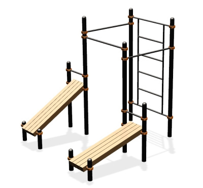 Спортивный комплекс воркаут ВС-42 в Екатеринбурге