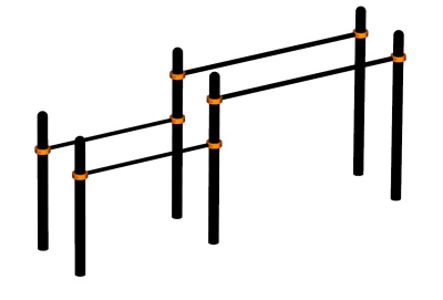 Брусья разновысокие ВС-15 в Екатеринбурге