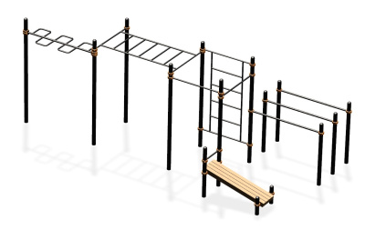 Спортивный комплекс воркаут ВС-57 в Екатеринбурге
