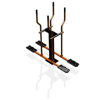Уличный тренажер  "Лыжи двойные"   УТ210 в Екатеринбурге