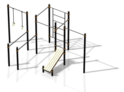 Спортивный комплекс воркаут ВС-152 в Екатеринбурге