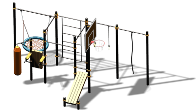 Спортивный комплекс воркаут ВС-88 в Екатеринбурге