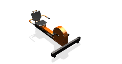 Силовой уличный тренажер  "Велотренажер"  УТ410 в Екатеринбурге