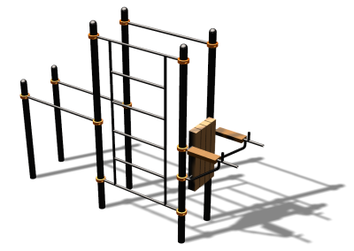 Спортивный комплекс воркаут ВС-137 в Екатеринбурге
