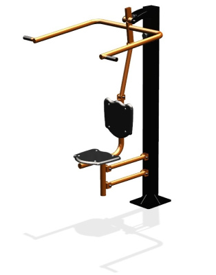 Уличный тренажер "Верхняя тяга одинарный" УТ 114 в Екатеринбурге