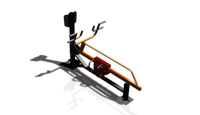 Силовой уличный тренажер  "Гребная тяга"  УТ414 в Екатеринбурге