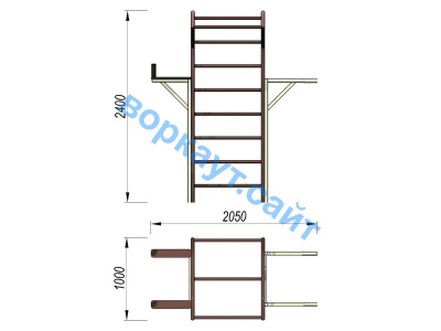 Детский спортивный комплекс 3 в 1 ДСК 3103 в Екатеринбурге
