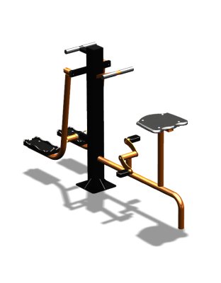 Уличный тренажер "Вело Шпагат" УТ320 в Екатеринбурге