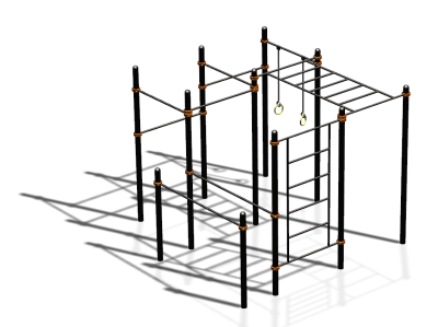 Спортивный комплекс воркаут ВС-139 в Екатеринбурге