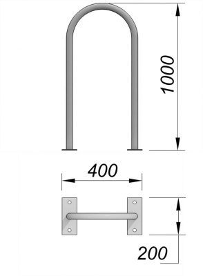 Велопарковка МАФ 6001 в Екатеринбурге