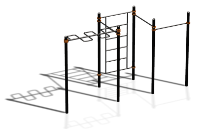 Спортивный комплекс воркаут ВС-138 в Екатеринбурге