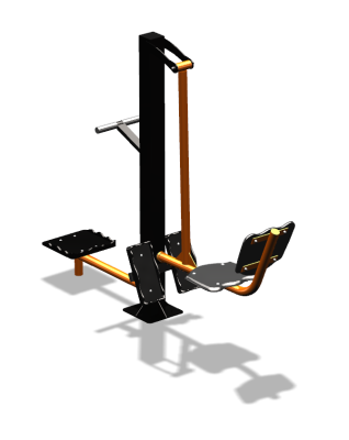 Уличный тренажер "Жим ногами Твистер" УТ305 в Екатеринбурге