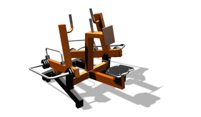 Силовой уличный тренажер  "Рычажная тяга"  УТ419 (тренажер находится на оптимизации у производства  и внешне может отличится от заявленной картинки в Екатеринбурге