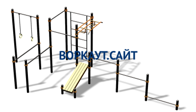 Спортивный комплекс воркаут ВС-95 в Екатеринбурге