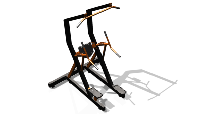 Силовой уличный тренажер  "Комбинированный станок"  УТ416 в Екатеринбурге