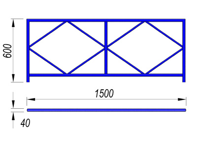 Ограждение площадки МАФ 5001 в Екатеринбурге