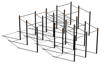 Спортивный комплекс воркаут ВС-136 в Екатеринбурге
