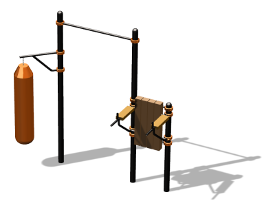 Спортивный комплекс воркаут ВС-148 в Екатеринбурге