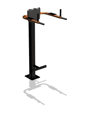 Уличный тренажер «Брусья-пресс» УТ 109 в Екатеринбурге