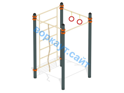 Воркаут комплекс ВC-18 в Екатеринбурге Воркаут комплекс ВC-18 в Екатеринбурге
