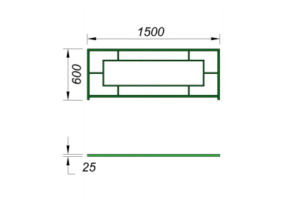 Ограждение площадки МАФ 5000 в Екатеринбурге