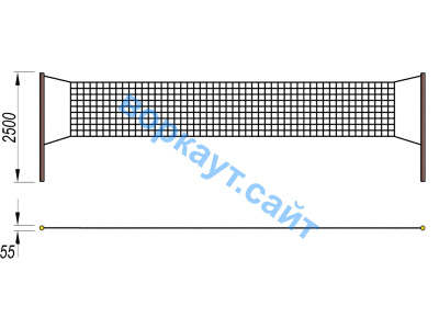Волейбольные стойки СИО 3515 в Екатеринбурге