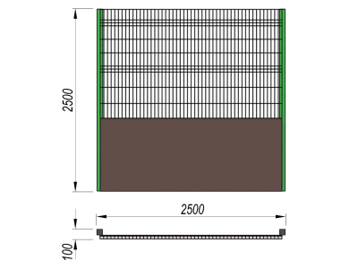 Ограждение хоккейной коробки МАФ 5202 в Екатеринбурге