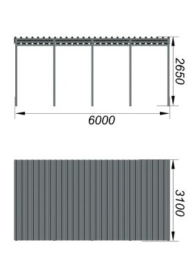 Теневой навес трибун МАФ 4130 в Екатеринбурге