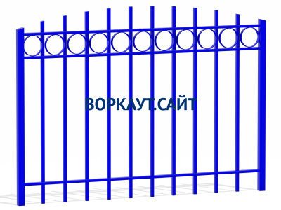 Ограждение спортивной площадки МАФ 5005 в Екатеринбурге