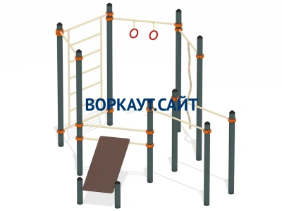 Спортивный комплекс воркаут ВС-49 в Екатеринбурге