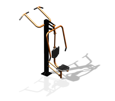 Уличный тренажер "Жим от груди Турник" УТ341 в Екатеринбурге