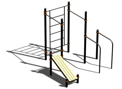 Спортивный комплекс воркаут ВС-123 в Екатеринбурге