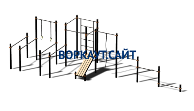 Спортивный комплекс воркаут ВС-83 в Екатеринбурге