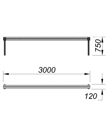 Бум бревно ДСК 3540 в Екатеринбурге